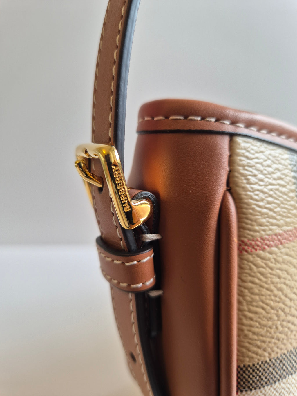 Burberry borsa a spalla Check vintage